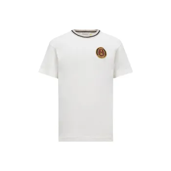 MONCLER GENIUS Moncler X Palm Angels Racing Inspired Patch T Shirt
