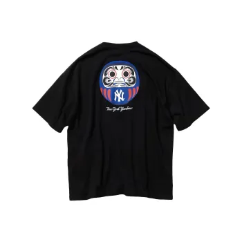 MLB x FREAK'S STORE New York Yankees SS24 T Shirt Unisex Black