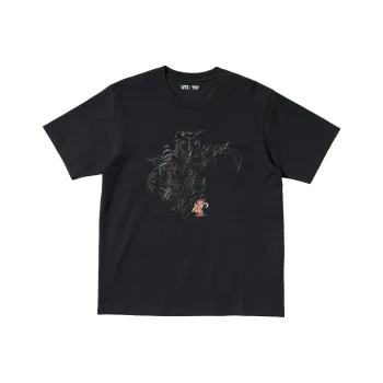 UNIQLO Final Fantasy Co-brand T-Shirts Men Black