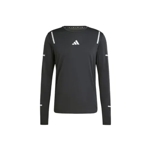 Adidas Free Shipping With AdiClub Ultimate Running Reflective Long Sleeve Tee