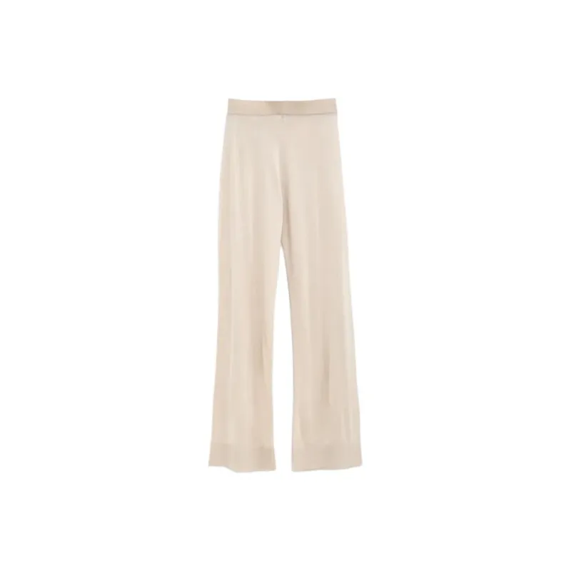 TOTEME Knitted Wide leg Trousers-1