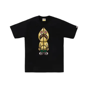 A BATHING APE Color Camo Classic Milo Shark T shirt
