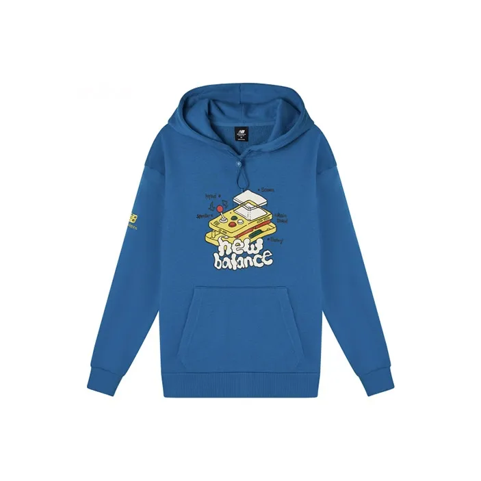 New Balance ZPZ Graphic Print Sweatshirt Men's Blue-0
