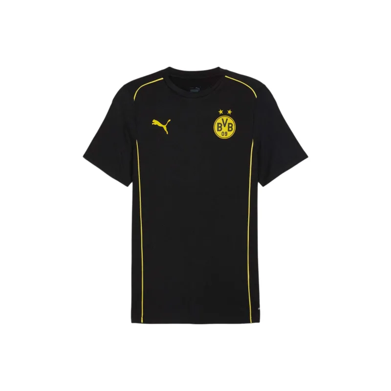 PUMA Borussia Dortmund SS24 T-Shirt Men's Yellow Black-0