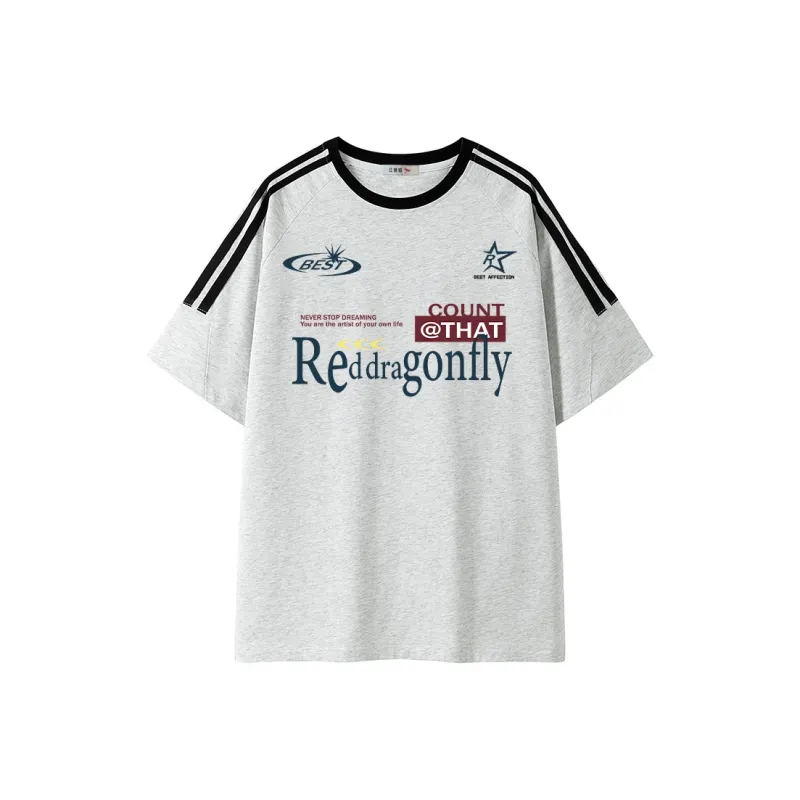 RED DRAGONFLY T Shirt Unisex Black-6