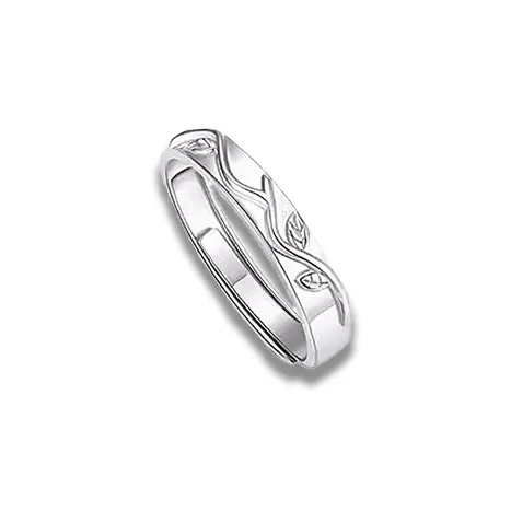 Datang Guoding S925 Silver Rings Unisex-4