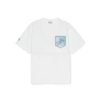 MLB New York Yankees T Shirt Unisex Ecru