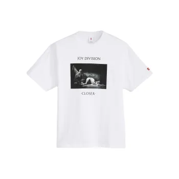 Levi's Joy Division Collaboration T Shirt Men's White