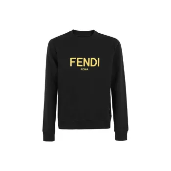 FENDI Sweatshirts Men Black