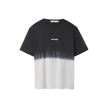 HLA T Shirt Men's Black Gradient 45