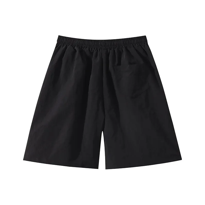 BRUMAIRE Shorts Unisex Black Comes With Brooch-1