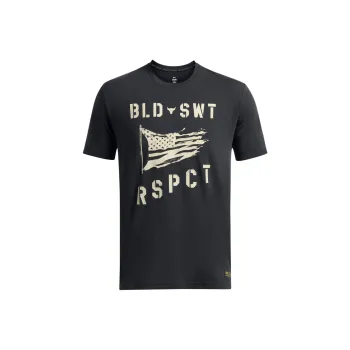 Under Armour ProjectRock FW24 BSR T Shirt Men's Pink Coal Gray