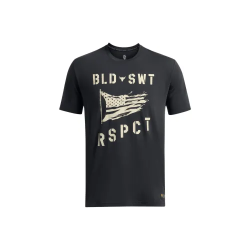 Under Armour RandonnRock FW24 BSR T Shirt Men's Pink Coal Gray