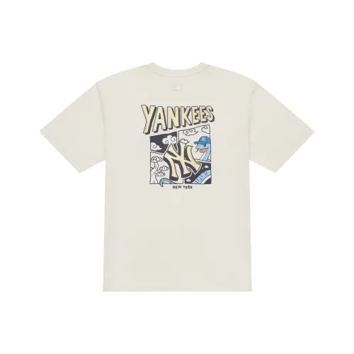 MLB New York Yankees Snake Year CNY Collection SS25 T Shirt Unisex Standard Ivory