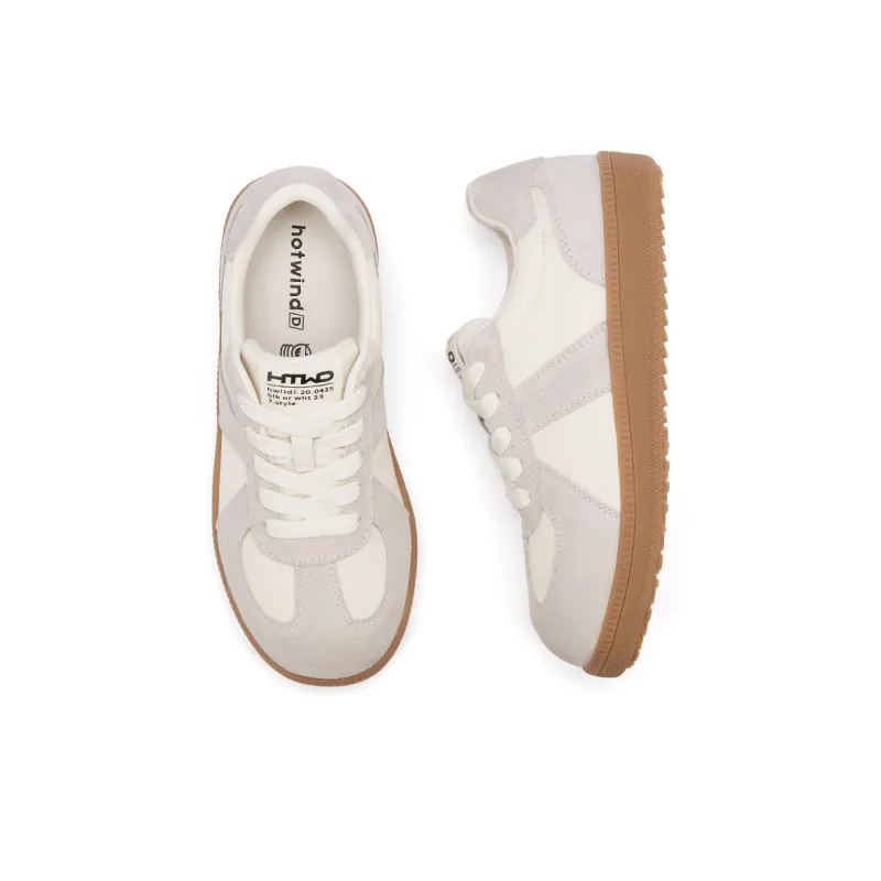 Hotwind German Army Trainers Anti Slip Wear Resistant Low Top Casual Shoes Women's-1