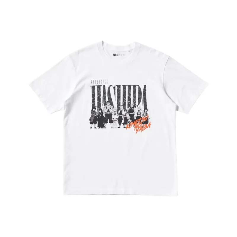 UNIQLO X Spell Fight Co titled Series T Shirt Unisex White-0