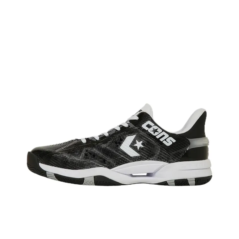 Converse CONS ACCELERATOR Cushioning And Breathable Low Top Basketball Shoes Unisex Black-0