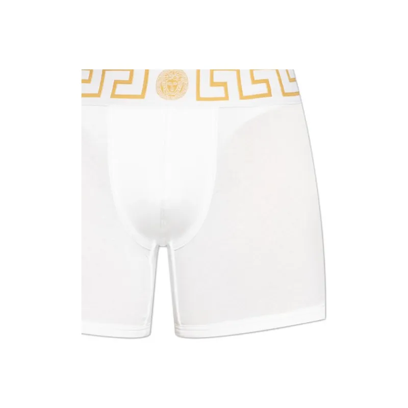 VERSACE Two Pack Logo Waistband Boxers-4