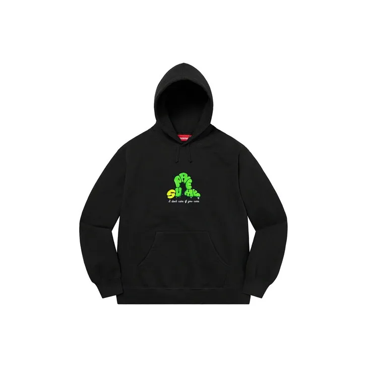 Supreme Don't Care Hooded Sweatshirt-0