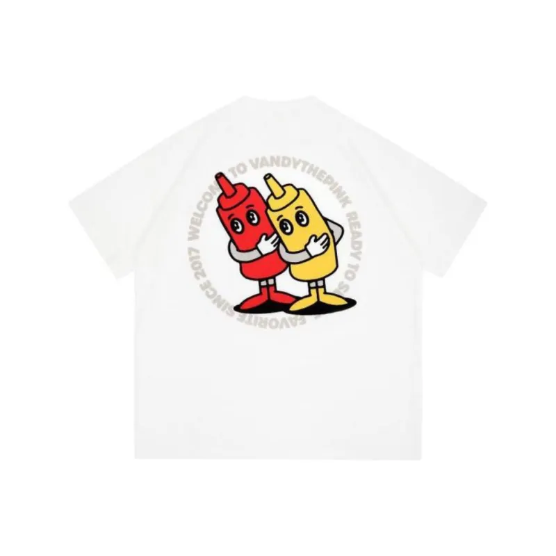 Vandy The Pink T Shirt Unisex White-0