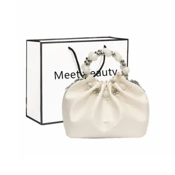 Fitchell PU Handbag Women's White/Pink/Yellow/Black