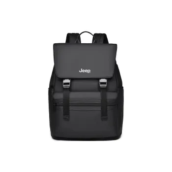 Jeep Membrana Dermalis Commute Students Laptop Bag Backpack, Regular Unisex Black/Gray/Green