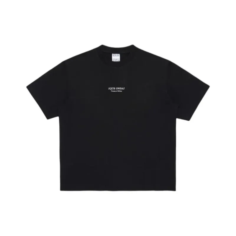 Marcelo Burlon County Of Milan Que Onda Short sleeve T shirt-0