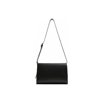 ZARA Artificial Leather Crossbody Bag Regular Men's Black