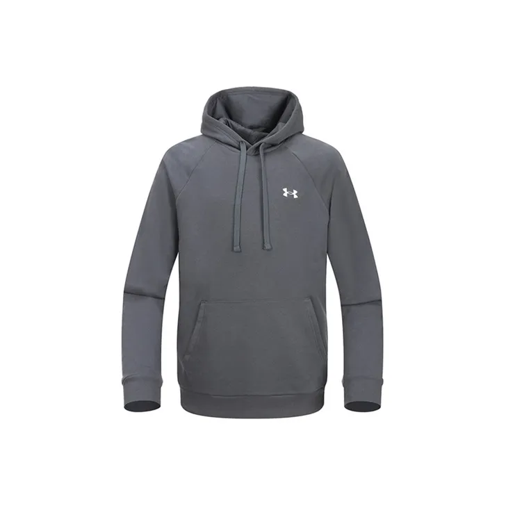 Under Armour Rival Sweatshirts Men Gray-0