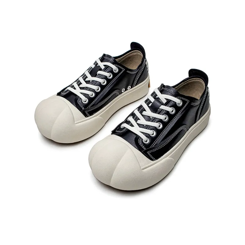Rummaden Slip Resistant Cushioning Wear Resistant Lightweight Breathable Low Top Skateboard Shoes Unisex-3