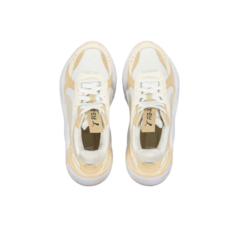 PUMA RS X Anti Slip Wear Resistant Low Top Casual Shoes Women's Beige-2