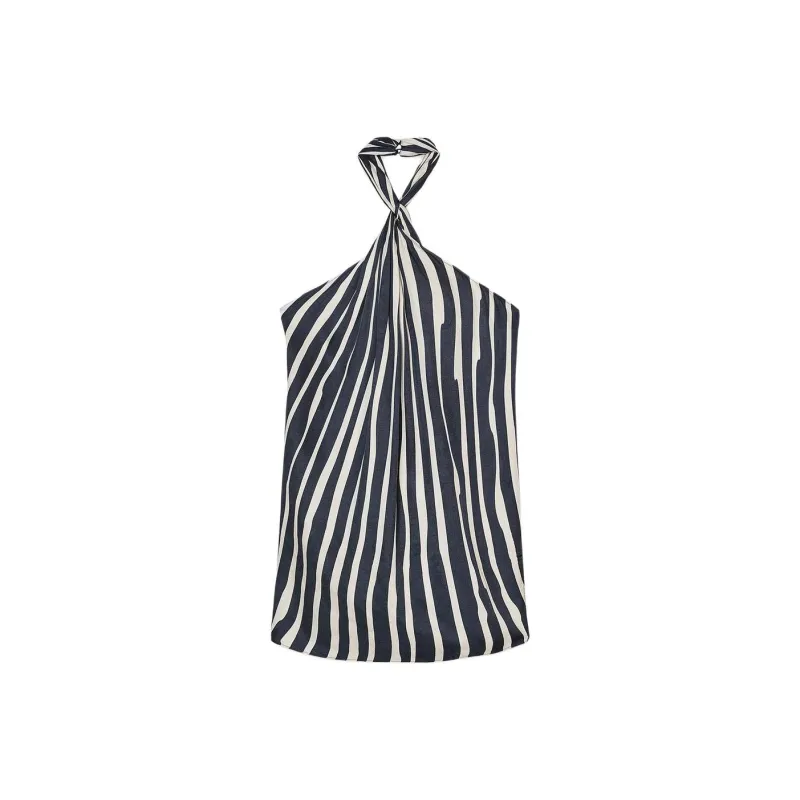ZARA ZW Series Tank Top Women's Black/White-1