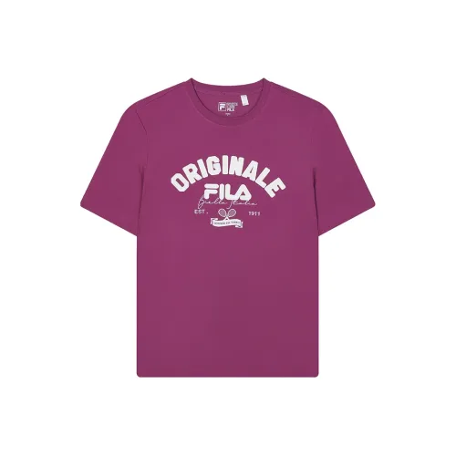 FILA T-Shirts Men Rosy Red