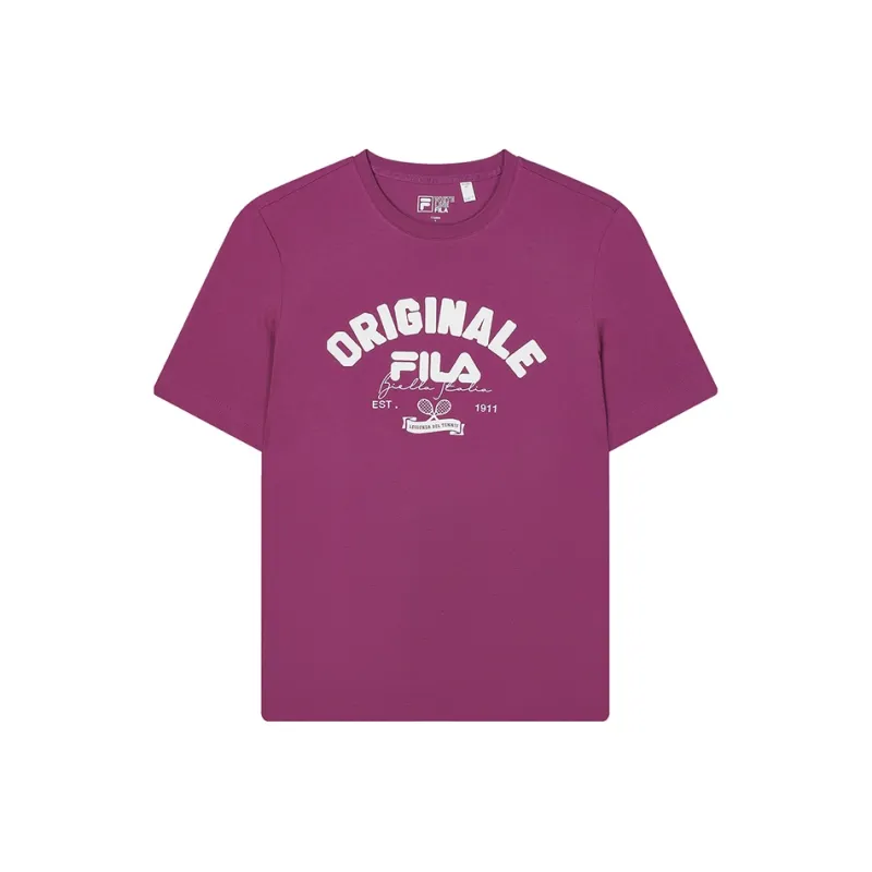 FILA T Shirts Men Rosy Red-0