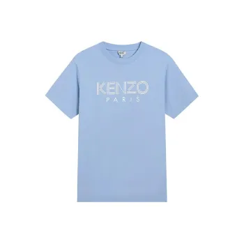 KENZO T Shirts Men Sky Blue