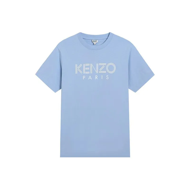 KENZO T Shirts Men Sky Blue-0
