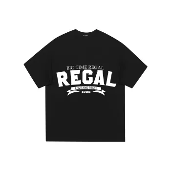 BIG TIME REGAL T Shirt Unisex Black
