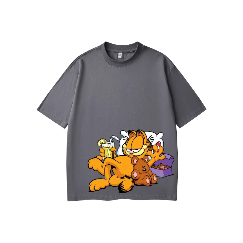 FOREVER 21 Garfield Joint Name T Shirt Unisex-3