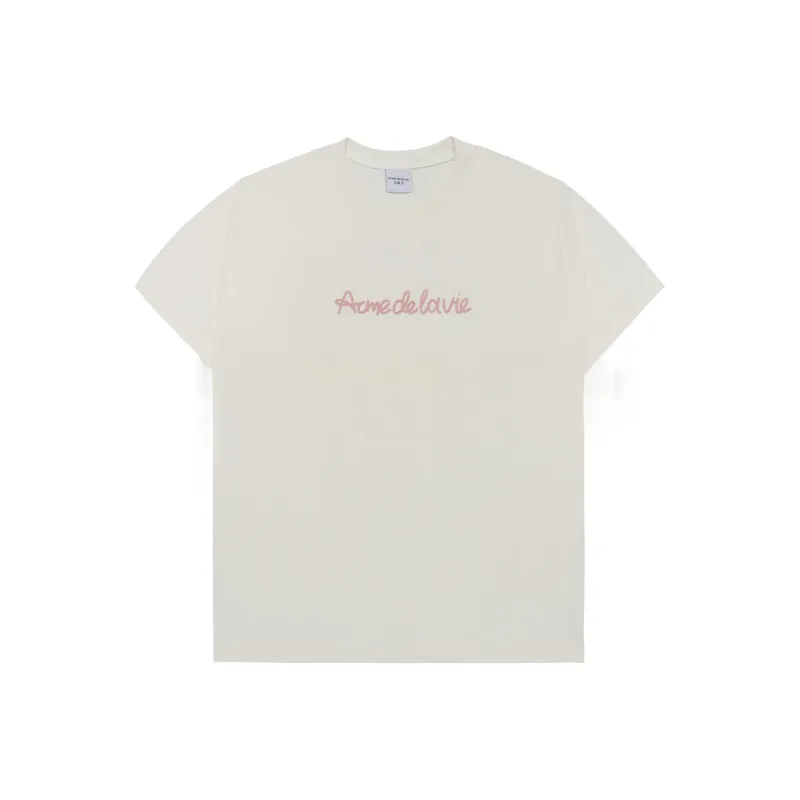 Acme De La Vie/ADLV FW24 T Shirt Unisex Cream-0