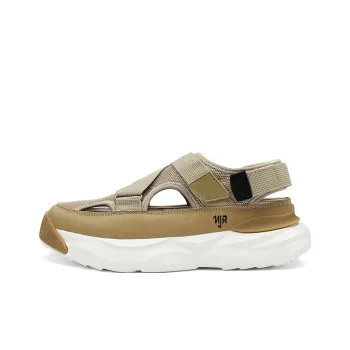 NANJIREN Beach Sandals Men Beige/Black/Gray