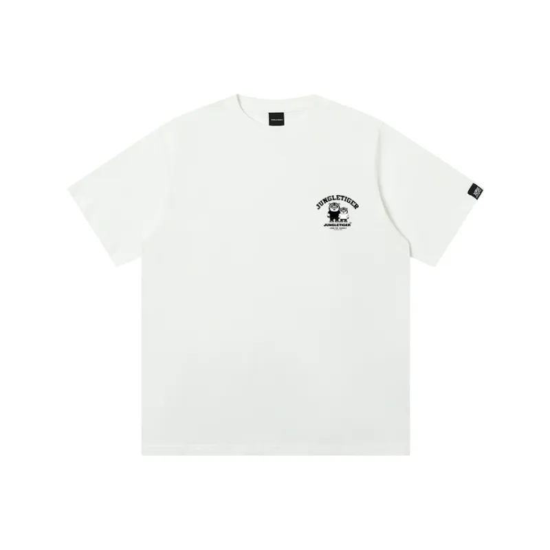 JUNGLE TIGER T Shirt Unisex Black-0
