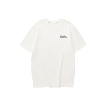 Skechers T Shirt Unisex Marshmallow White