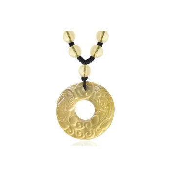 BYTHERE Citrine Necklaces Women's