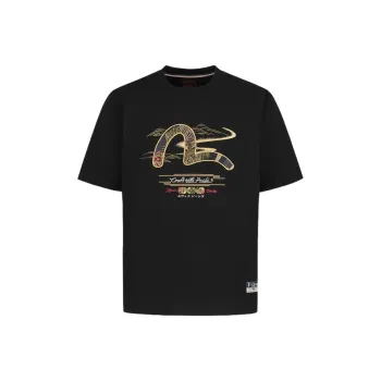 EVISU Brocade Seagull T shirt