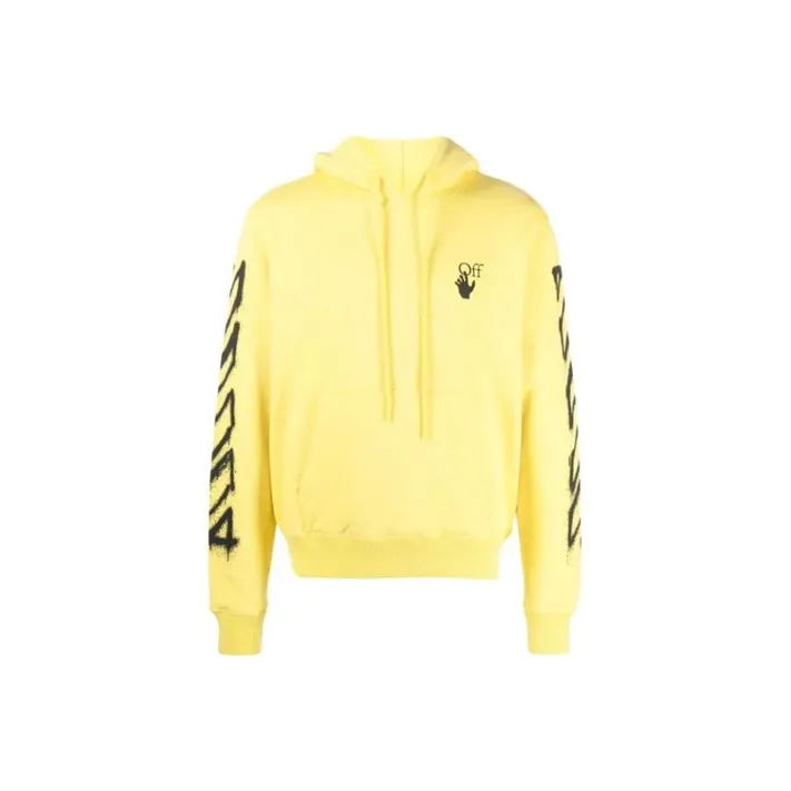 OFF WHITE SS21 Sweatshirts Men Yellow-0