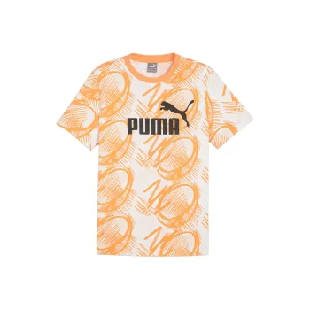 PUMA T Shirts Men Orange