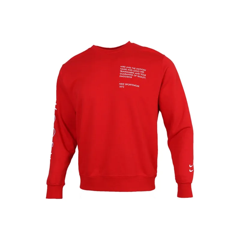 Nike Sweatshirts Men University Red-0