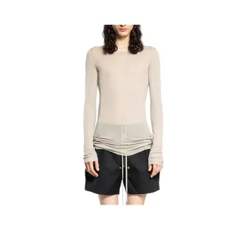 RICK OWENS/RO T Shirt Men's Khaki