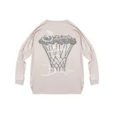 Thorn Rose Long-Sleeved-Milk White
