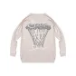 Thorn Rose Long-Sleeved-Milk White